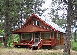 Mountain Getaway Cabin in Garden Valley, Idaho.