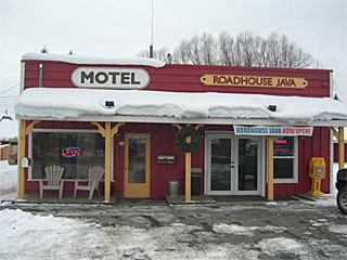Meadows Valley Motel in New Meadows, Idaho.