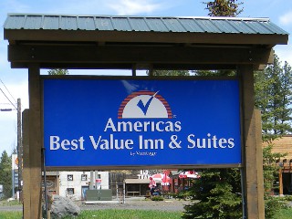 Americas Best Value Inn & Suites in McCall, Idaho.
