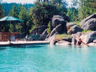 Hot Springs in the McCall Area in McCall, Idaho.