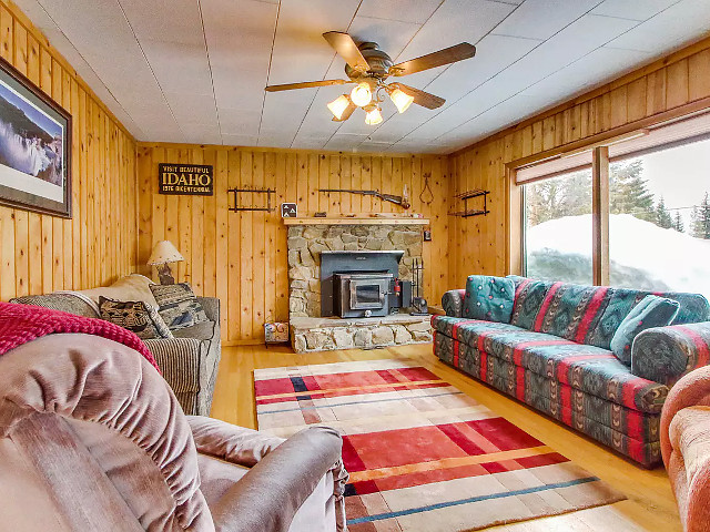 Buckhorn Cabin in McCall, Idaho.