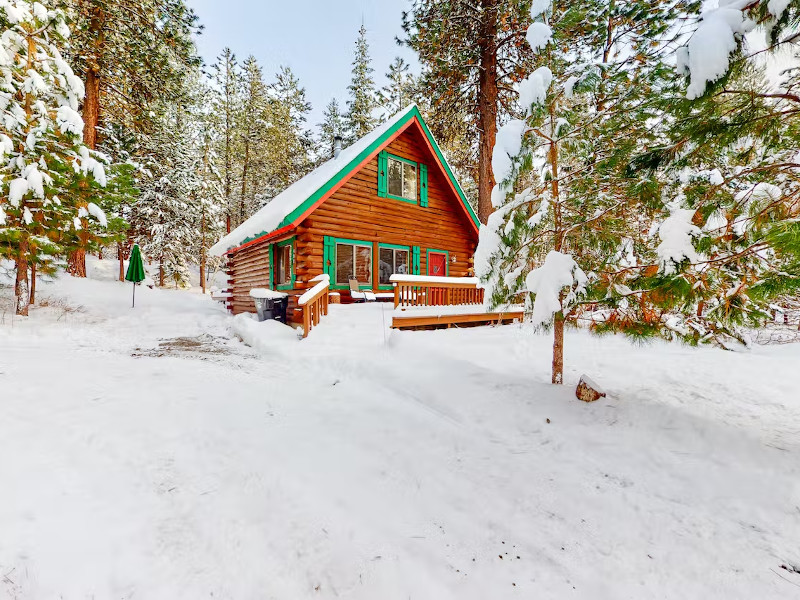 Snow Pine Cabin in McCall, Idaho.