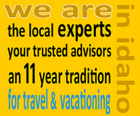 Thank you for shopping locally in Idaho