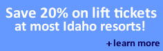 Save up to 20% on Brundage, Sun Valley and other lift tickets in Idaho