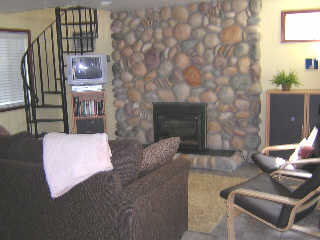 Livingroom and Fireplace
