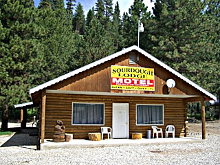 Picture of the Sourdough Lodge in Lowman, Idaho