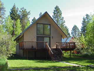 Picture of the Sebree Cabin in McCall, Idaho