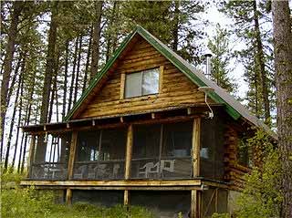 Picture of the Elo Cabin in McCall, Idaho