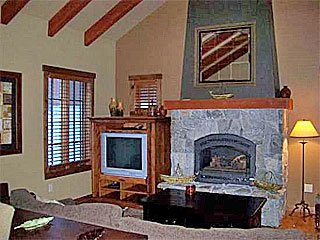 Living Area Fireplace