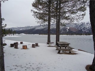 Picture of the Dawn Lakeside Log Cabin in Donnelly, Idaho