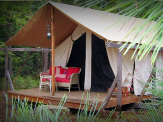 Picture of the Huckleberry Tent and Breakfast in Sandpoint, Idaho