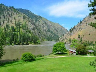 Picture of the Shepp Ranch in Riggins, Idaho
