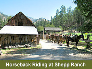 Picture of the Shepp Ranch in Riggins, Idaho