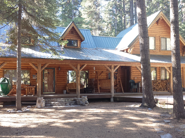 Picture of the Broadbent Cabin in McCall, Idaho