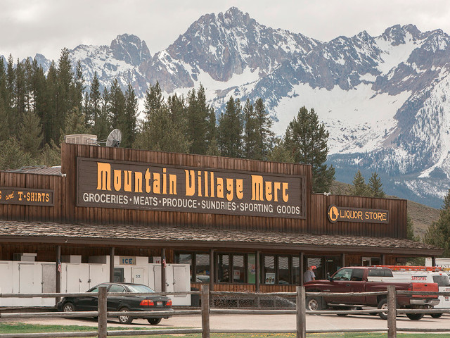 Picture of the Mountain Village Resort in Stanley, Idaho