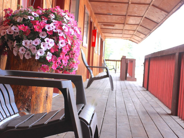 Picture of the Nordic Inn (Rustic Inn) in McCall, Idaho
