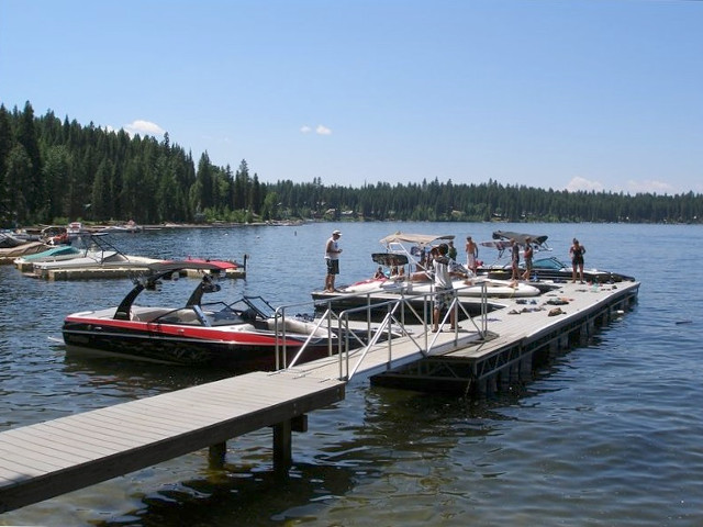 Picture of the Frederick Lake in McCall, Idaho