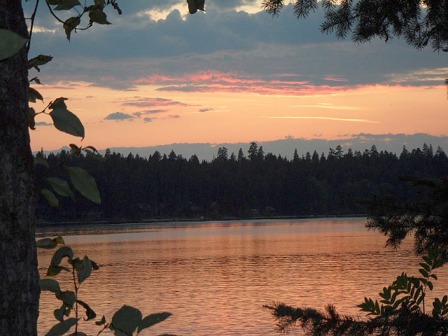 Picture of the Frederick Lake in McCall, Idaho