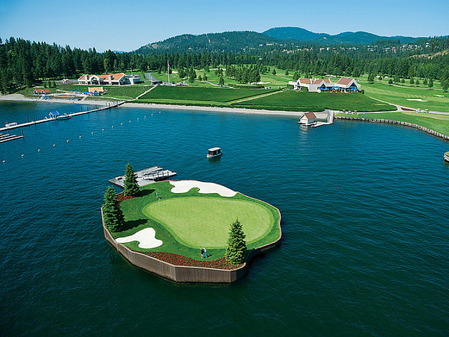 Picture of the Coeur d Alene Resort in Coeur d Alene, Idaho