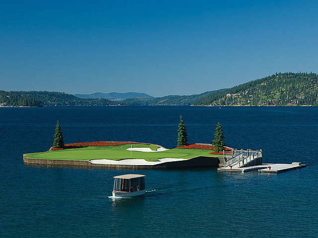 Picture of the Coeur d Alene Resort in Coeur d Alene, Idaho