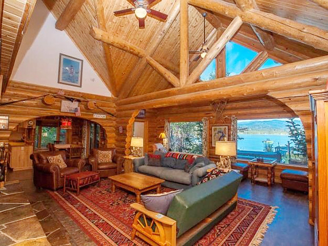 Picture of the Oden Bay Log Home in Sandpoint, Idaho