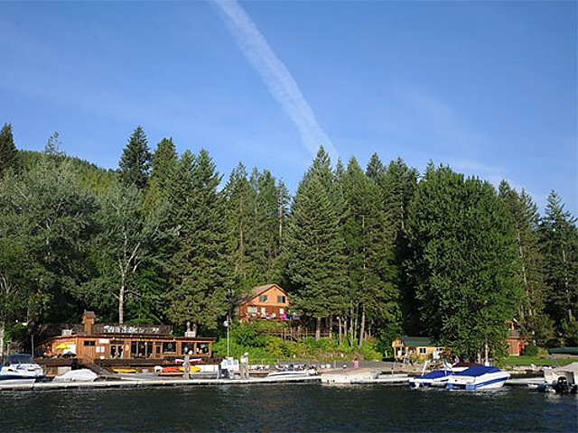 Picture of the Bottle Bay Cabins in Sandpoint, Idaho