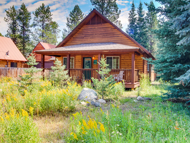 Picture of the Hubbard Cabin in McCall, Idaho
