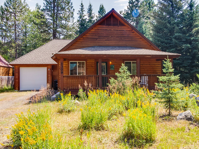 Picture of the Hubbard Cabin in McCall, Idaho