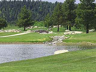 Picture of the Whitetail Club Golf Course in McCall, Idaho
