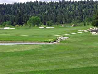Picture of the Whitetail Club Golf Course in McCall, Idaho