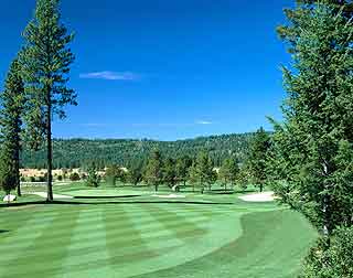 Picture of the Whitetail Club Golf Course in McCall, Idaho