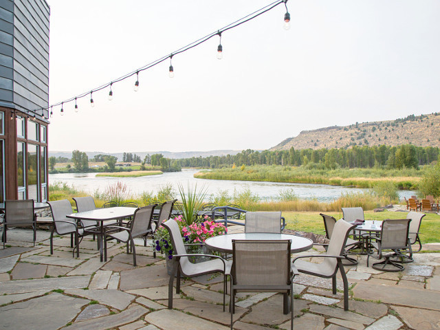 Picture of the Fishermans Cabin on the South Fork in Swan Valley, Idaho