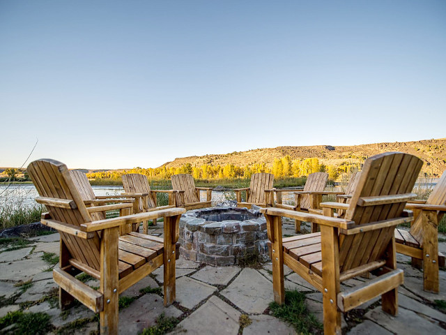 Picture of the Fishermans Cabin on the South Fork in Swan Valley, Idaho