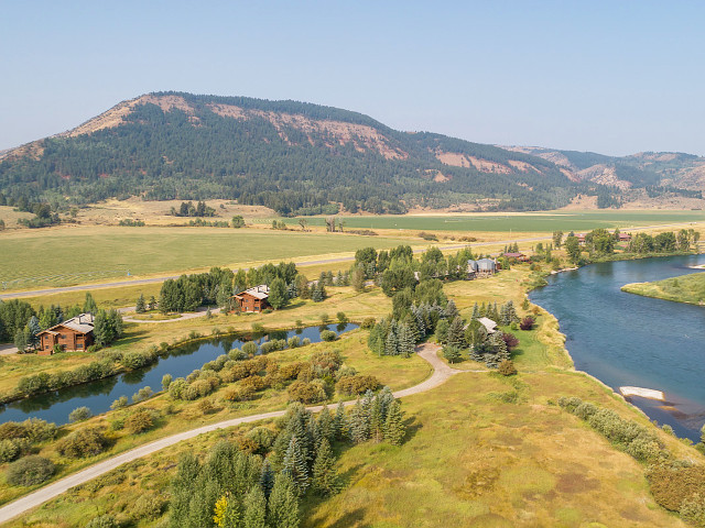 Picture of the Fishermans Cabin on the South Fork in Swan Valley, Idaho