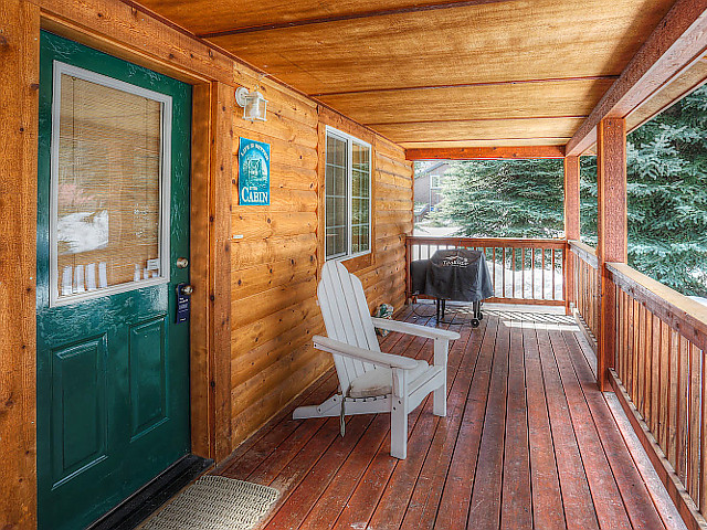 Picture of the Hubbard Cabin in McCall, Idaho