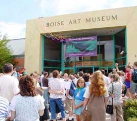 Picture of the Boise Art Museum in Boise, Idaho