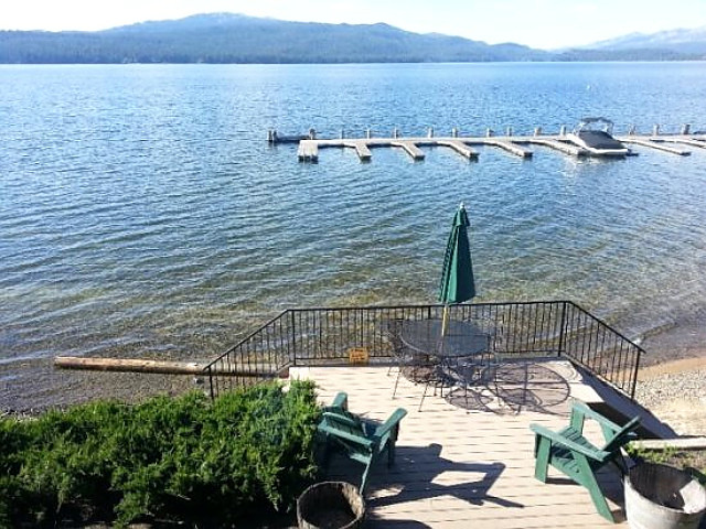 Picture of the Crystal Beach in McCall, Idaho