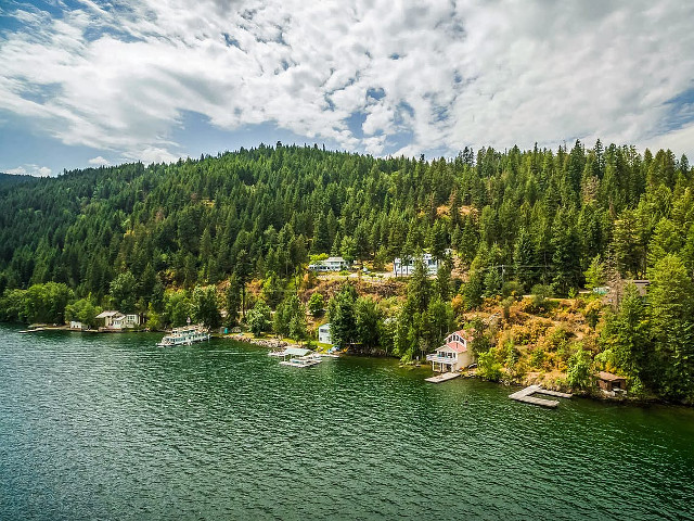 Picture of the Waterfront Cabin on Bottle Bay Road in Sandpoint, Idaho