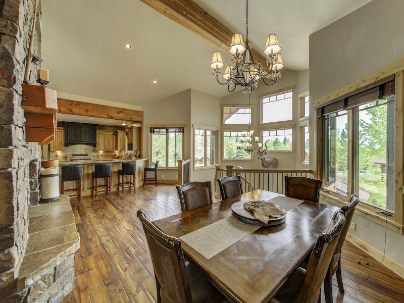 Picture of the Bear Discovery Custom Tamarack Estate Home in Donnelly, Idaho