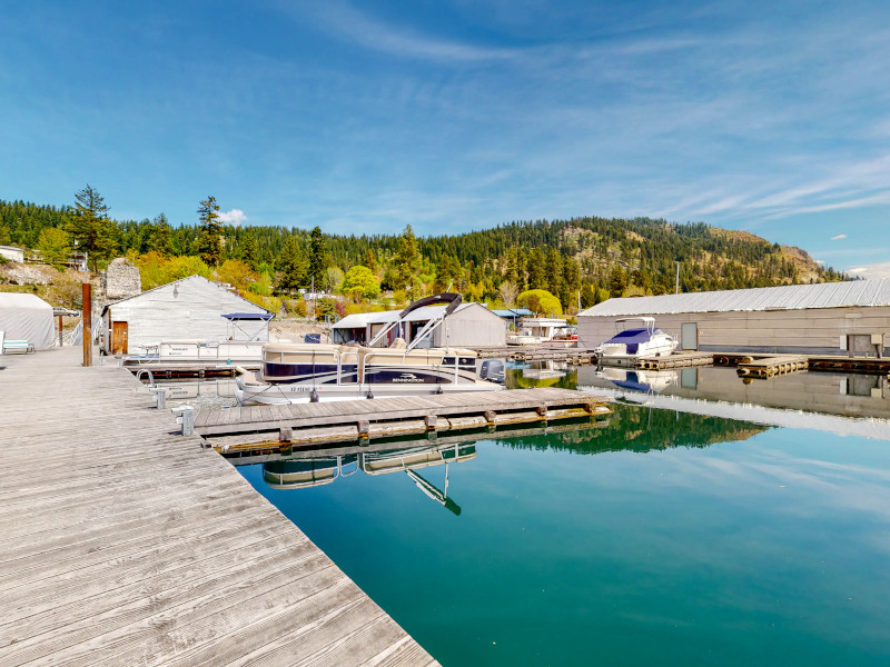 Picture of the Sitting on the Dock of the Bay - Bayview in Sandpoint, Idaho