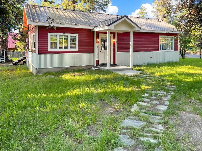 Picture of the Little Red Cabin in McCall, Idaho