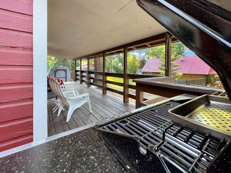 Picture of the Little Red Cabin in McCall, Idaho