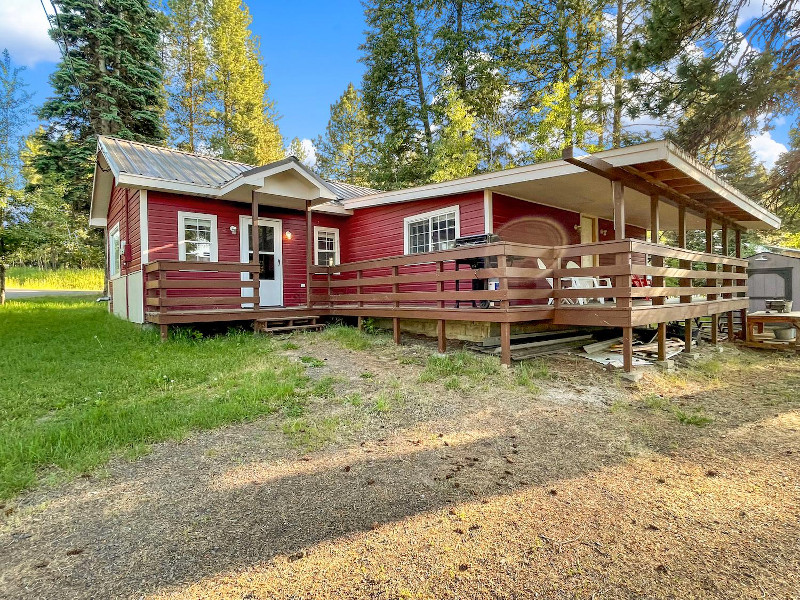 Picture of the Little Red Cabin in McCall, Idaho