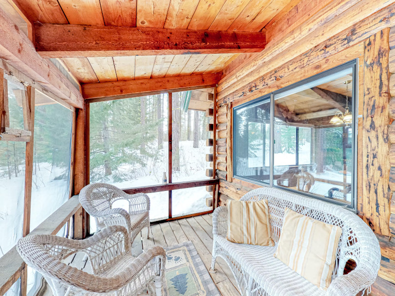 Picture of the Elo Cabin in McCall, Idaho