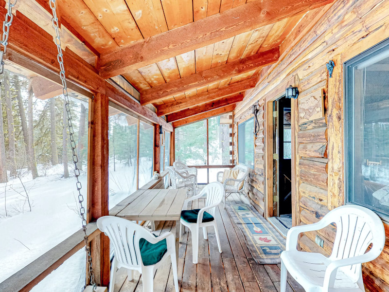 Picture of the Elo Cabin in McCall, Idaho