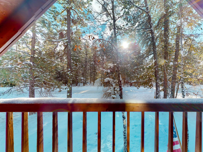 Picture of the Nine Pines Base Camp in McCall, Idaho