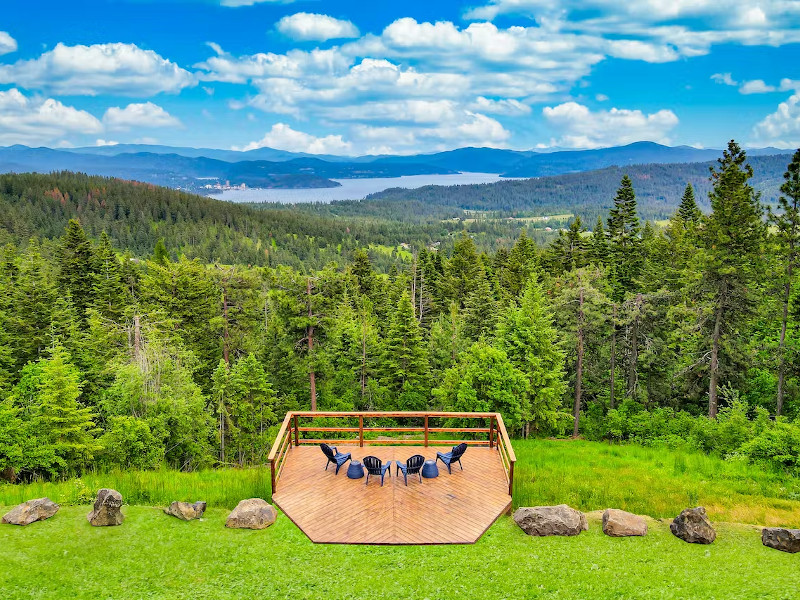 Picture of the Birds Eye Paradise in Coeur d Alene, Idaho