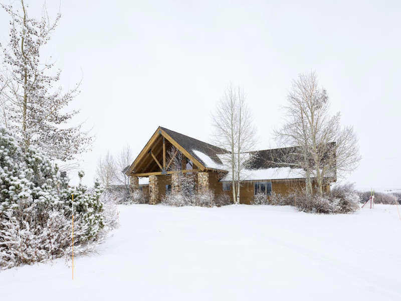 Picture of the Idyllic Riverfront Retreat in Victor, Idaho