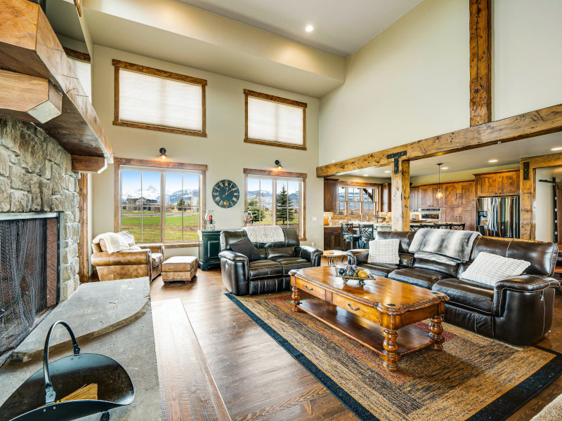 Picture of the The Ravens Nest (Main House and Bunk House) in Driggs, Idaho