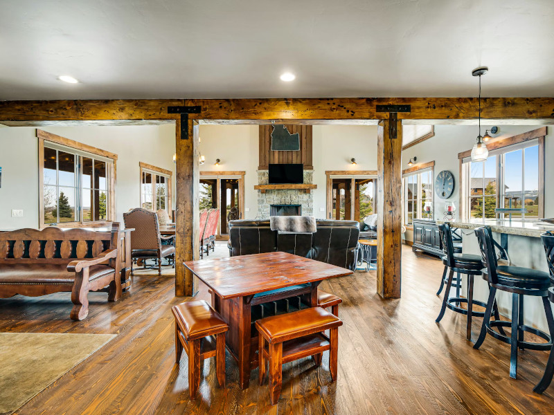 Picture of the The Ravens Nest (Main House and Bunk House) in Driggs, Idaho